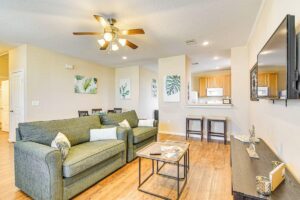 Luxury beachfront vacation rental in Galveston with modern design and Gulf Coast views.
